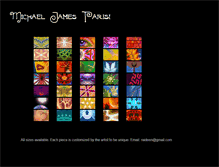 Tablet Screenshot of michaeljamesparisi.com